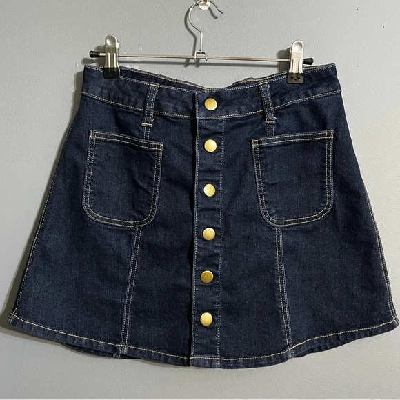 Altar'd State Dresses & Skirts - Altar'd State button front denim skirt small